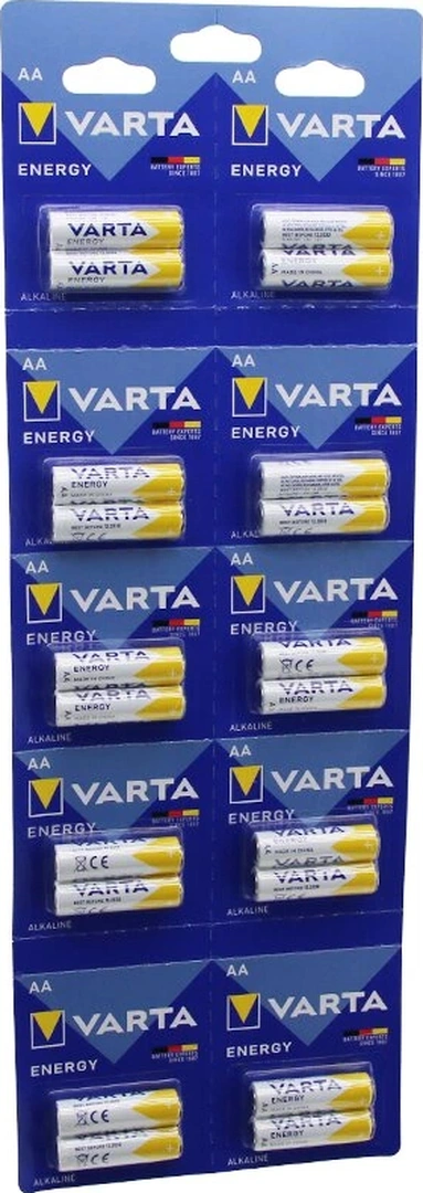 Varta Kalem Pil Alkalin 20pcs