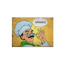 Bedeko Aşçıbaşı Mdf Tablo 35 Cm X 50 Cm