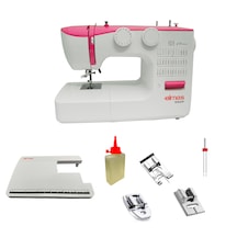 Elmas 990P Dikiş Makinesi Pembe + Ayak Seti