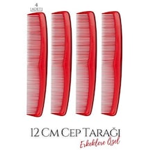 Zenvac 12 Cm Erkek Cep Tarağı 4 Adet 718894 Zenvac29