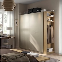 Ikea Çok Renkli Şık Kapaklı Gardırop