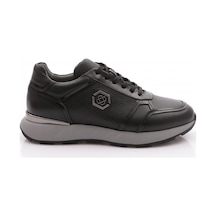 Dgn 6201 Erkek Bağcikli Sneakers Ayakkabi Siyah