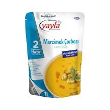 Yayla Yemek Hazır Mercimek Çorbası 250 G