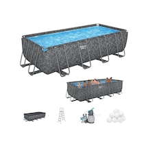 Bestway 561ka Prefabrik Aile Havuzu 549x274x132cm Apx Premium Seri Örtü+merdiven+kum Filtre Set