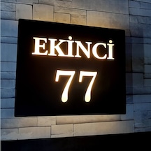 Özelleştirilebilir Işıklı Kapı Numarası (467152226)