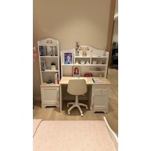 Bianca Çalışma Masası Üst Modül Beyaz