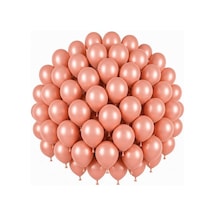 Rose Gold Renk Lateks Pastel Balon 30 Cm - 50 Adet Açık Pembe