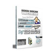 2022 Tüm Adaylar İçin Taktiklerle Çarpanlara Ayırma-Denklemler  -  Oran Orantı Konu Anlatımlı Soru Fasik  -  İlyas Güneş  -  Benim Hocam Yayınları