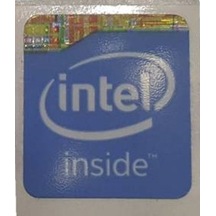 OEM İntel inside Sticker Etiket D1