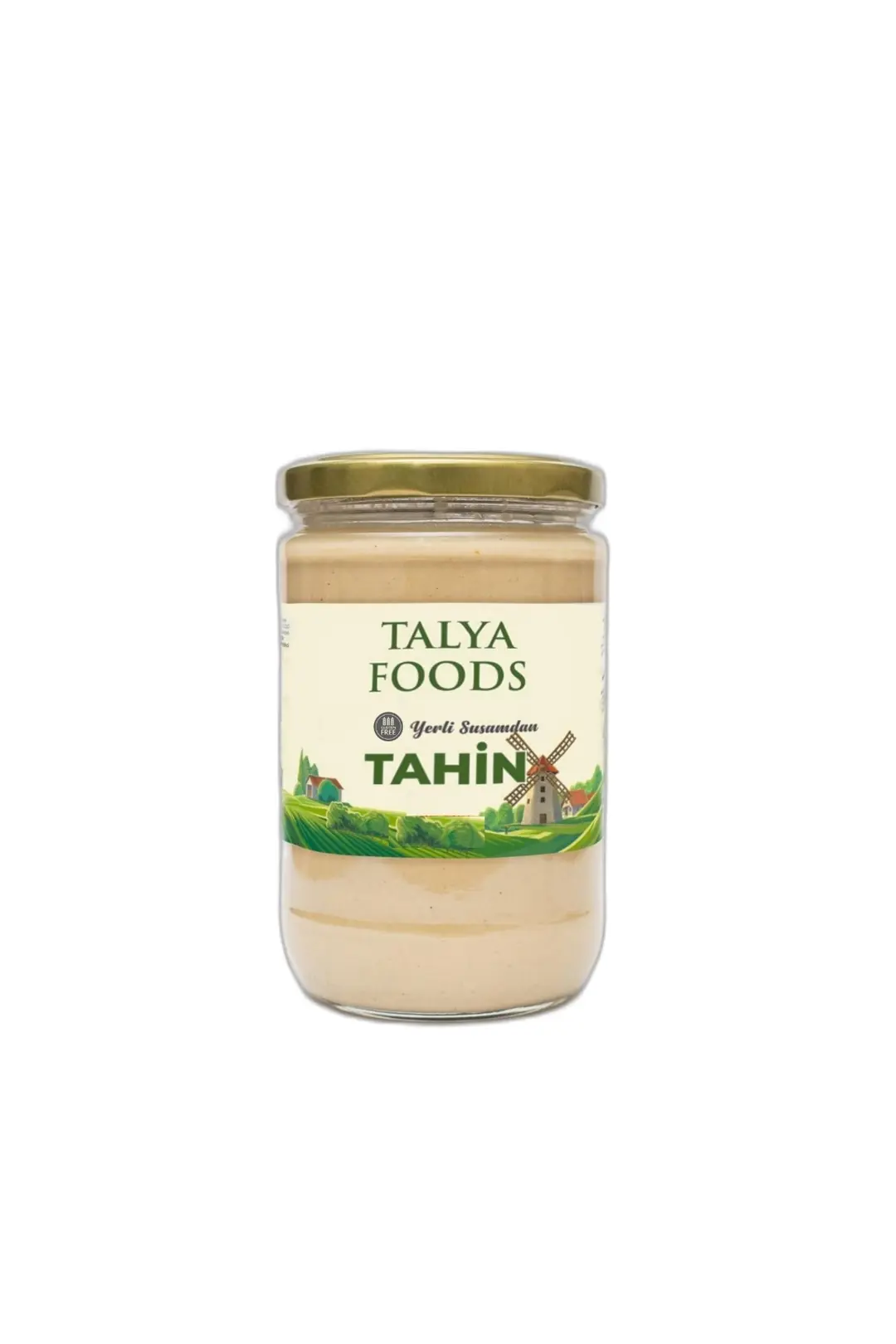 Talya Foods Glutensiz Yerli Susamdan Çiğ Tahin 960g