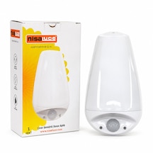 E27 - Ip20 Soft 0,4w - 50w Çınar Sensörlü Led Aplik Duvar Lambası E2003-2 Çok Renkli
