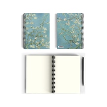 Vincent Van Gogh/almond Blossom,1890 / Spiralli Defter 01 / A5 / Çizgisiz / 100 Sayfa / Sanat Genel