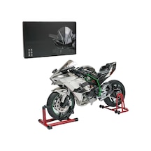 Xlg Kawasaki H2r 1:6 Dinamik Alaşım Motosiklet Modeli Gerçekçi Tasarım