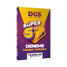 Yediiklim 2027 Dgs Tamamı Çözümlü Süper 5 Li Deneme