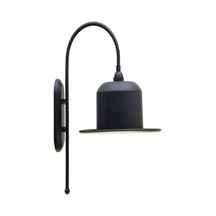 Dylight Retro Metal Vintage Dekoratif Mafsallı Siyah Duvar Aplik-dys50033