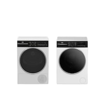 Beko KM 1210 Kurutma Makinesi - CM 12140 B Çamaşır Makinesi 2'li Set