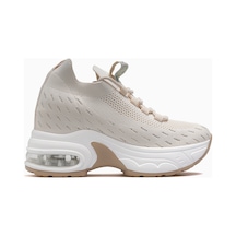 Guja Kadın Gizli Dolgu Topuk Sneaker Ayakkabı 26y 26y300-8 Bej Bej