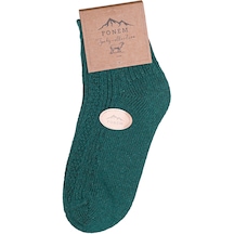 Fonem Kadın Patik Yünlü Çorap Fo 8013 Yeşil