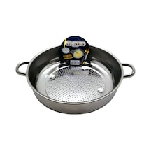 No-2 - 28cm Basık Süzek Metal Süzgeç Go-53-vice 01403 Çok renkli