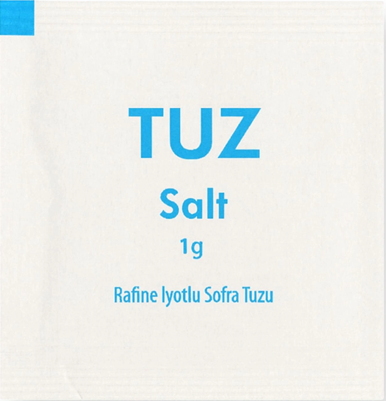 Kare Paket Tuz 1 Gr-1000 Adet
