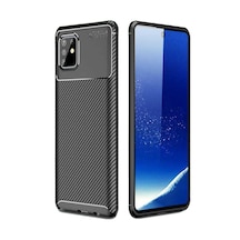 Samsung Galaxy Note 10 Lite Kilif Silikon Ince Karbon Lüx 531396050