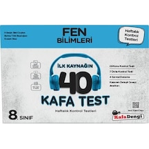 Kafadengi 8.sınıf Fen Bilimleri Kafa Soru Bankası
