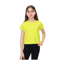 Toontoy Kids Toontoy Kız Çocuk Tişört Açık Yeşil