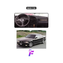 Bmw E36 Airbagsiz 1990-1998 Torpido Örtüsü Güneşten Korur Kolay Montaj Tam Uyum D6