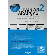 Kur'an Arapçası 2. Kitap + Çözüm Kitabı  - Abdullah Köseoğlu  - Akçağ Yayınları