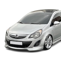 Opel Corsa D Ön Tampon Eki - Makyajlı Kasa - Boyasız - Fiberglass