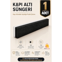 1 Adet Kapı Altı Rüzgar Önleyici 90 Cm Yapışkanlı Isı Yalıtım Süngeri Soğuk Toz Ses Kesici Eşik Süngeri