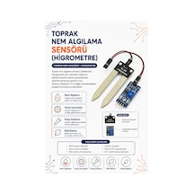 Toprak Nem Algılama Sensörü Higrometre