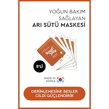 On Royal Jelly Mask Arı Sütü Içeren Maske 5'li