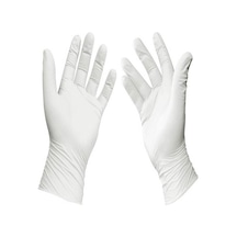 Tpe Beyaz Eldiven 1 Paket - Paket 100 Adet