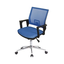 Uzayofismobilyaları Uzay Ofis Ada Çalışma Koltuğu - Mavi