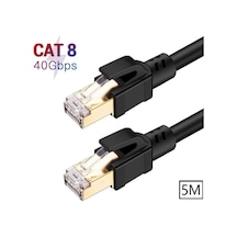 Speeduf Cat8 5m 40gbps S/ftp 2000mhz Yüksek Hızlı İnternet Kablosu