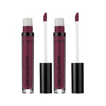 Lipstick 18 Lead The Kalıcı Likit Ruj, Mor 2li Paket Abanoz