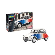 Revell Maket Seti Citroen 2Cv Cocorico Level4 1 24