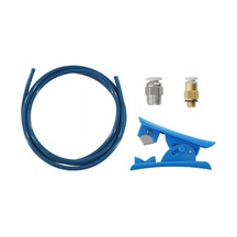 Xindoker Ender/cr10 Serisi 3d Yazıcı Erişimoriesi: 1m 4mmx2mm İthal Ptfe Boru Seti Pc4-m6, Pc4-m10 Bağlantı Ve Kesici Dahil