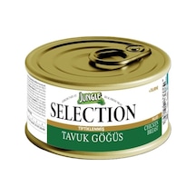 Jungle Selection Konserve 70 Gr Kedi Maması Tavuklu 16'li Paket