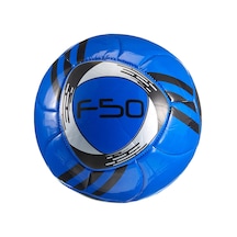 F50 Makine Dikişli Futbol Topu No 5, Mavi Kırmızı
