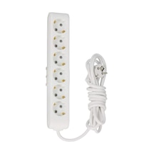 Viko 6'lı Priz Topraklı Kablolu Ç.k. 2 Metre 6998 2 - 5 M