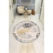Dijital Baskı Modern Kaymaz Taban Halı H0306 Renkli