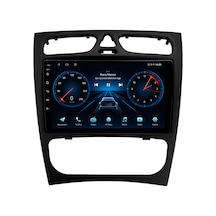 Mercedes Clk 2002-2004 Android Multimedya Carplay Android Auto Navigasyon Kameralı 6gb Ram 64gb 9"