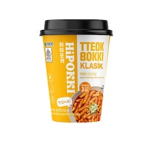 Hipokki Aci Ve Tatli Soslu Kore Tteokbokki Pirinç Keki 120gr 10'lu Set