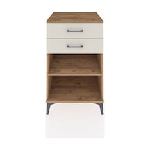 Kronos Komodin Tek Raflı 2 Çekmeceli 60x59x96 Çam-aytaşı Atlas Çam