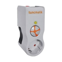 Tunçmatik Tsk19019 Enerji Koruma Powersurge 1&amp Apos Li Beyaz Priz 1050 Joule Kablosuz