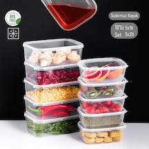 Porsima 4302 10'lu Buzluk Düzenleyici Saklama Kabı 2-1 Lt Şeffaf