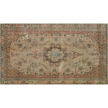 Eşsiz Anadolu Vintage Eskitme El Dokuma Halı 170 X 290 Cm 9110