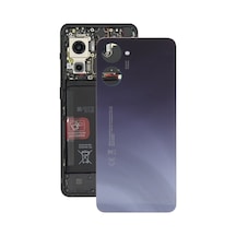 Realme 10 Uyumlu Pil Arka Kapağı Beyaz Beyaz